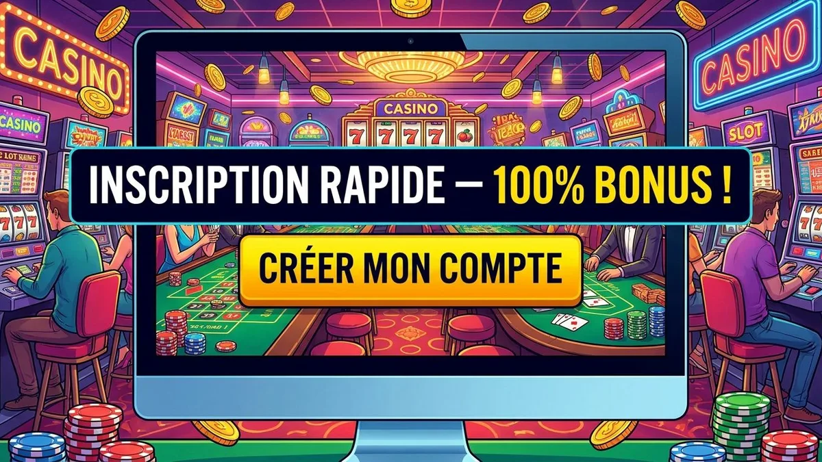 Inscription avec bonus